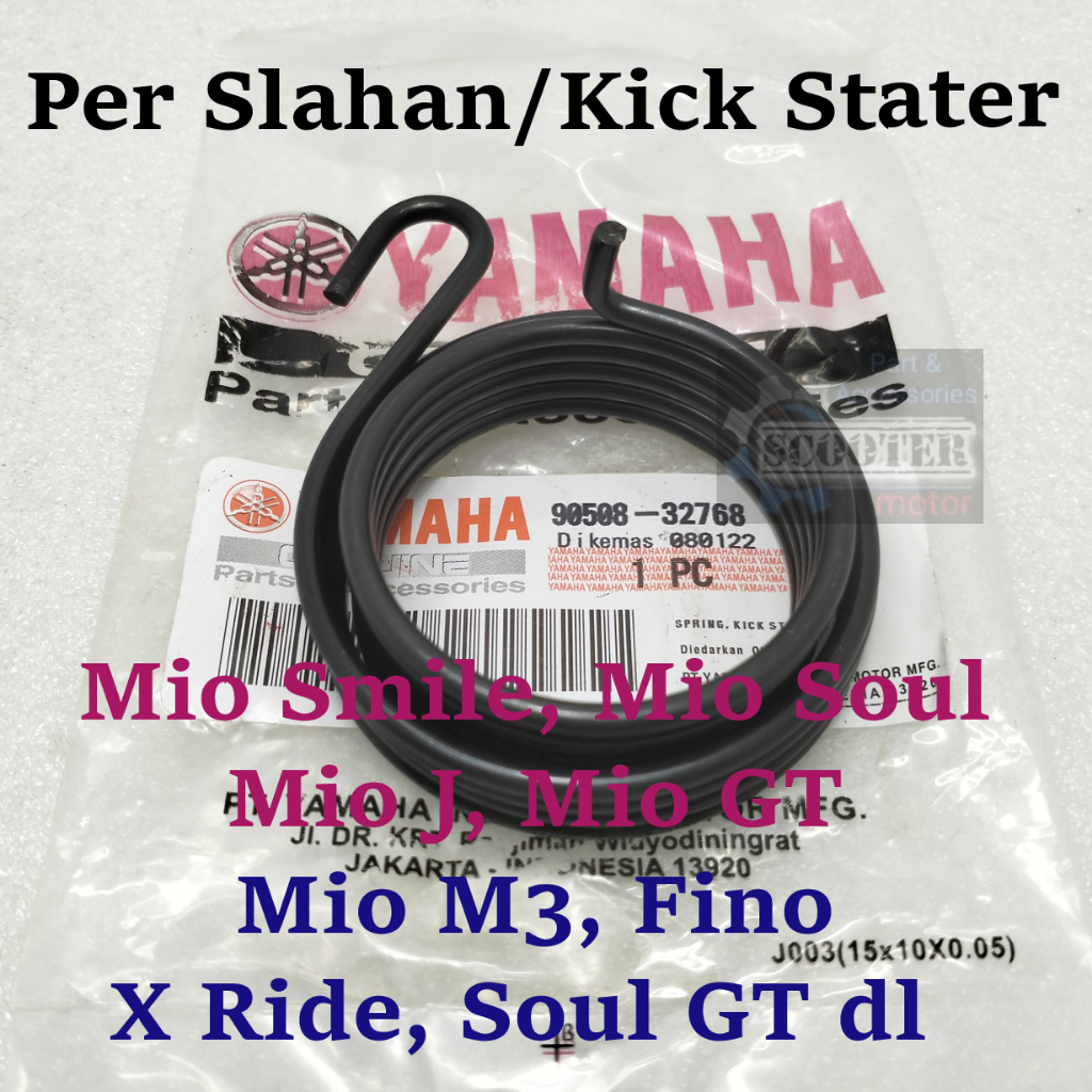 Per SLAHAN 5TL KICK STATER ORI ASLI MIO , MIO J , MIO SOUL , FINO , MIO M3 , XEON ENGKOL SELAHAN