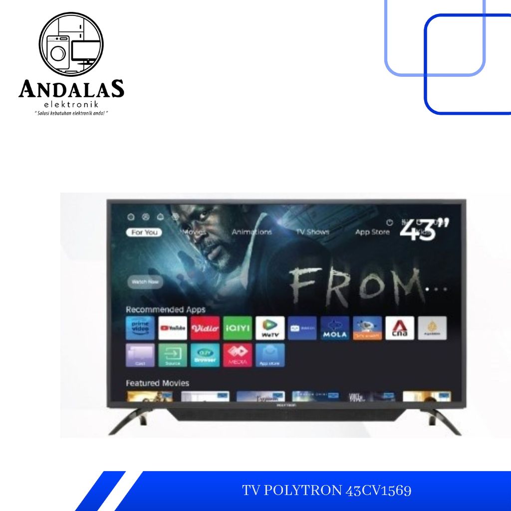 POLYTRON LED SMART TV 43" / 43 INCH 43CV1569 / 43CV 1569 / 43INCH