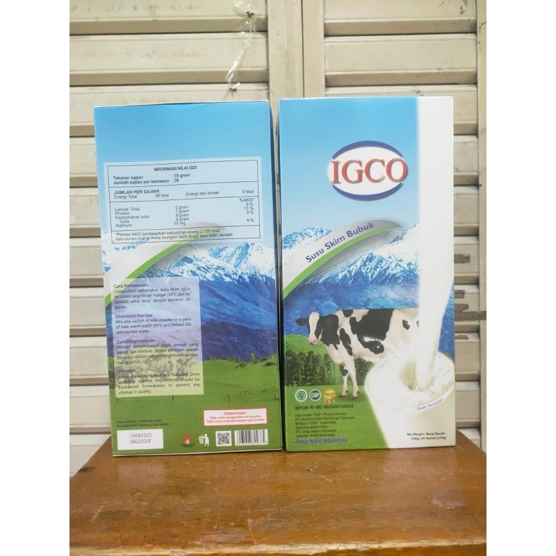 

igco susu colostrum susu bubuk isi 30 sachet