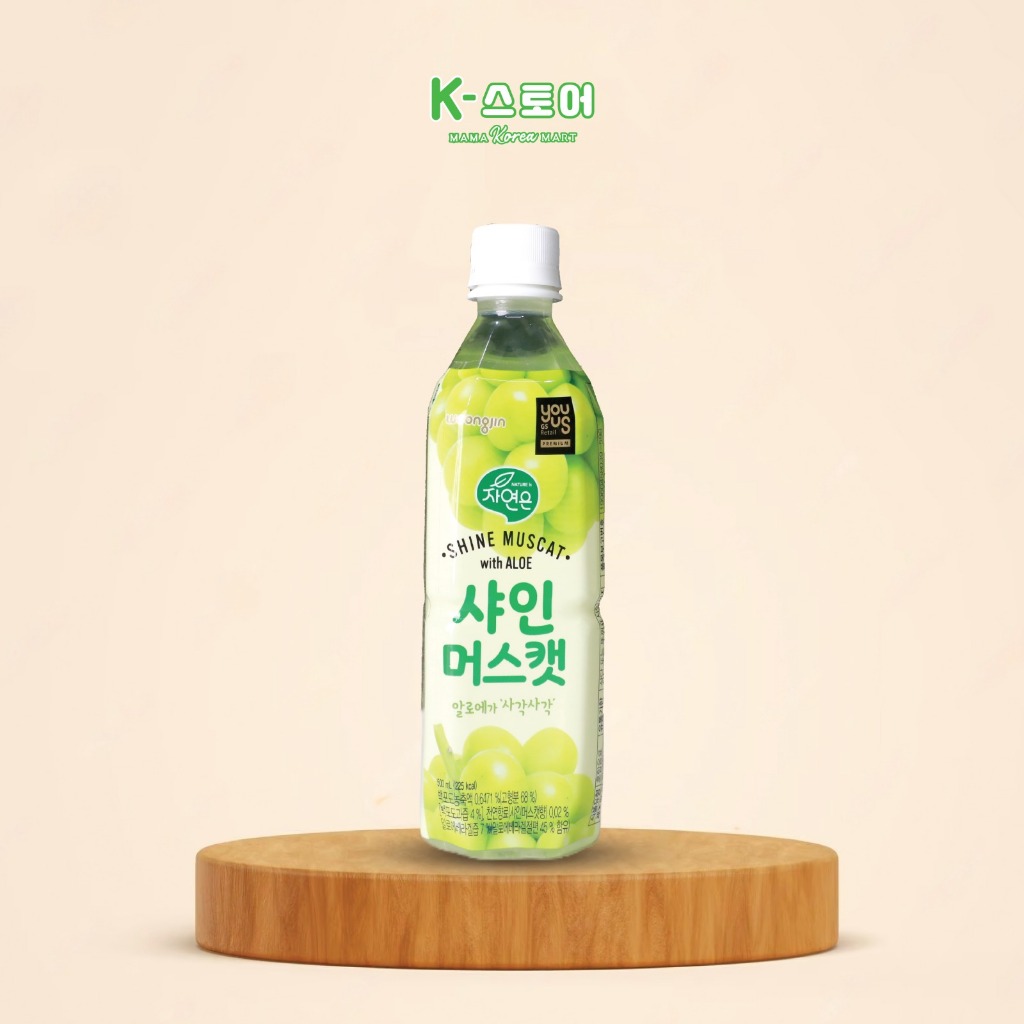 

K- Shine Muscat With Aloe/Minuman Buah Rasa Buah Anggur dengan Lidah Buaya 500ml