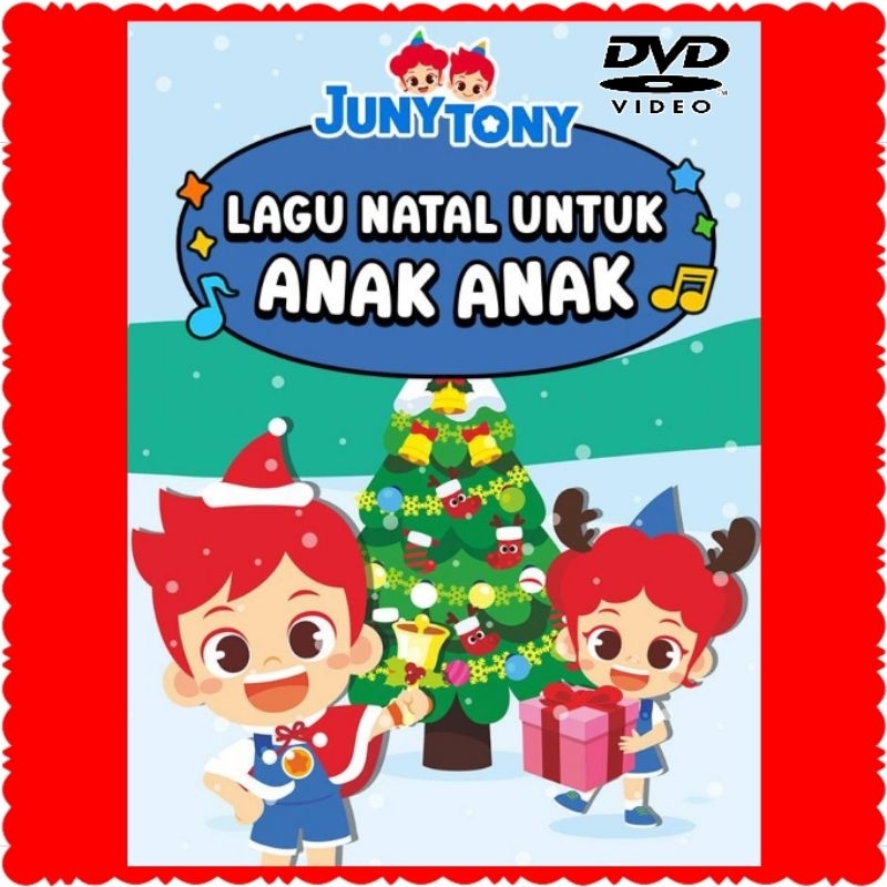KASET DVD LAGU NATAL ANAK ANAK JUNY TONY-LAGU NATAL 2023-LAGU NATAL-CD LAGU NATAL-LAGU ANAK SEKOLAH 