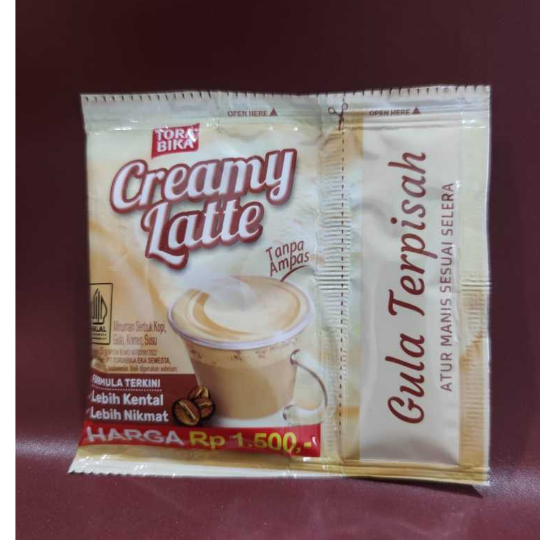 

Kopi Torabika Creamy Latte 22gr - Kopi Instant