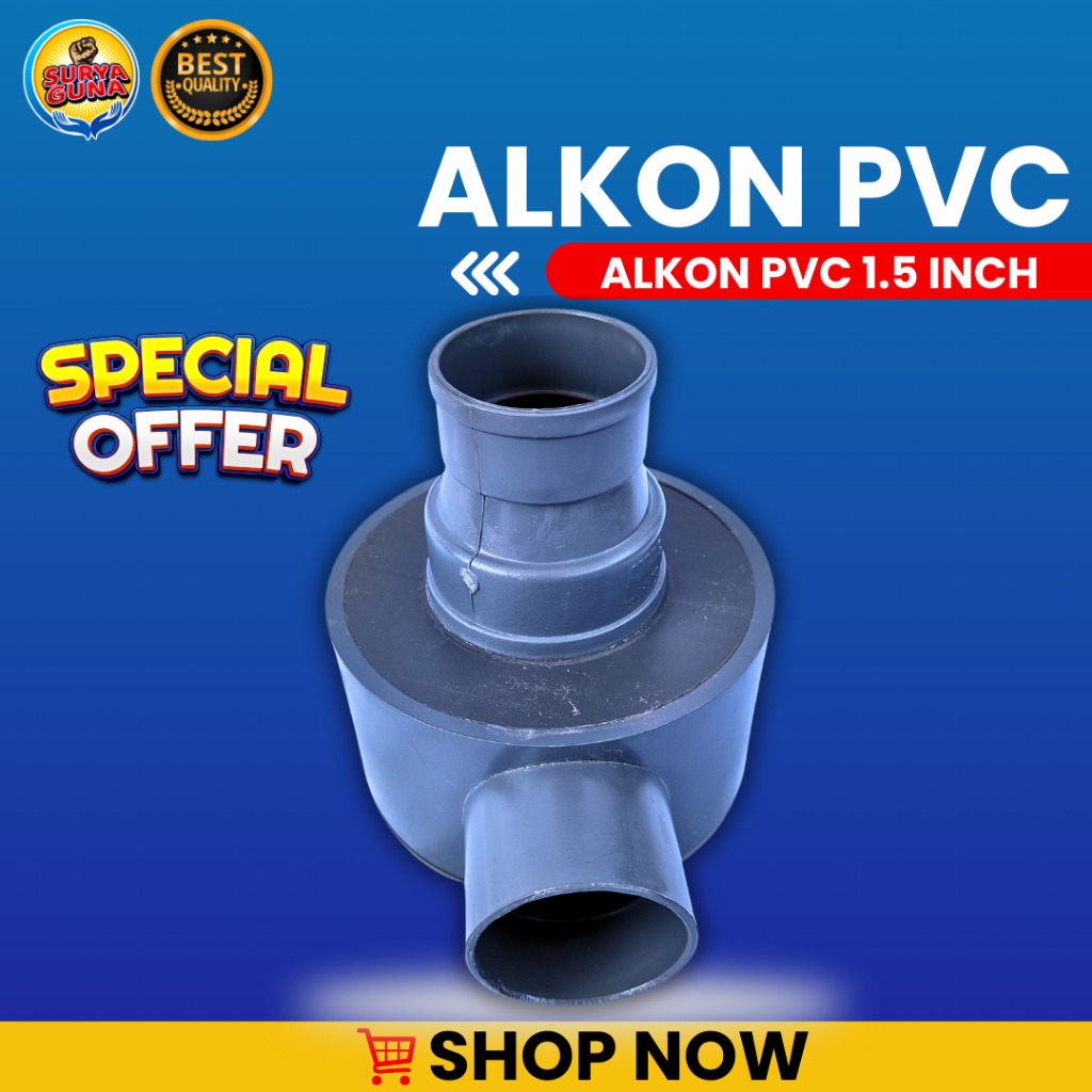 Alkon pompa air Surya Guna pipa 1.5 dim bisa cod