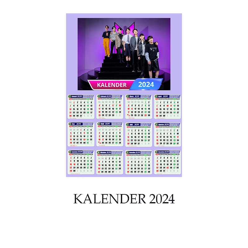 

Kalender 2024 BTS - Kalender BTS 2024 - BTS Merchandise