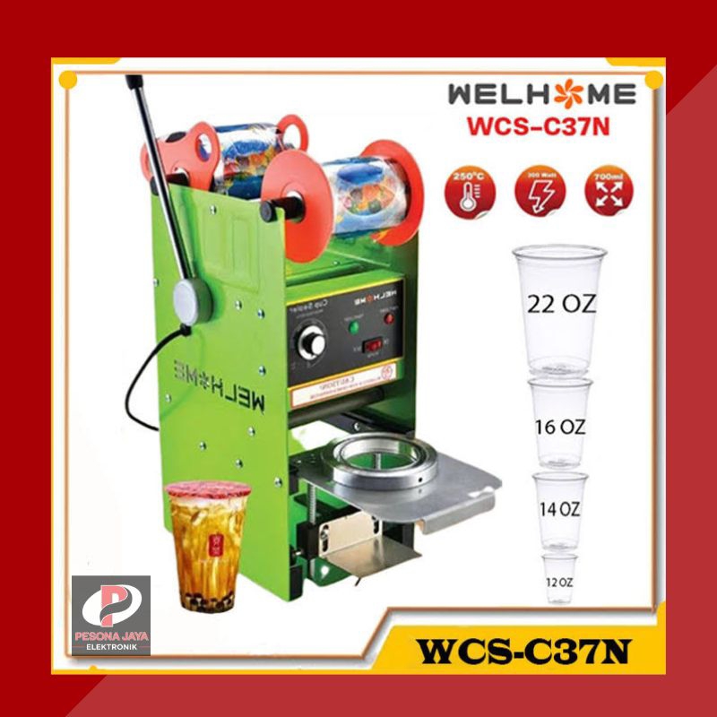 Cup Sealer Welhome WCS-C37N