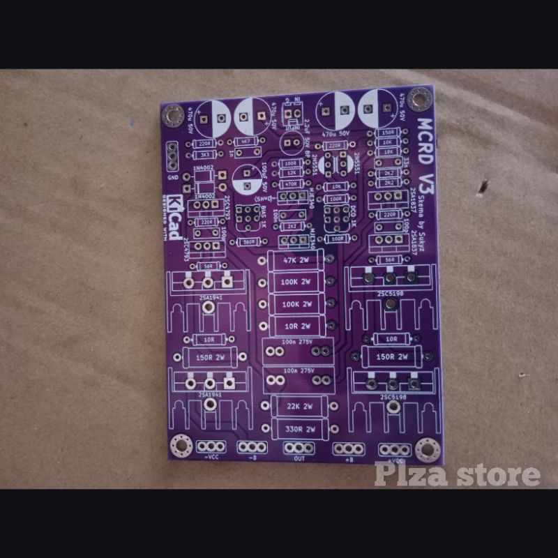 PCB driver MCRD V3 pcb Dobel layer (stok hijau)
