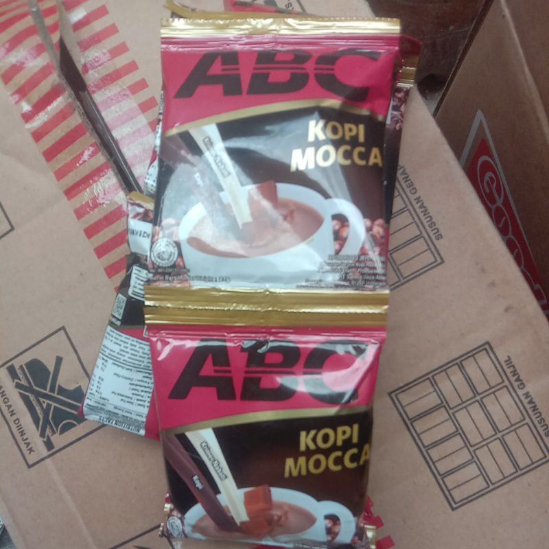 

ABC Kopi Mocca 1 renteng (10 bungkus)