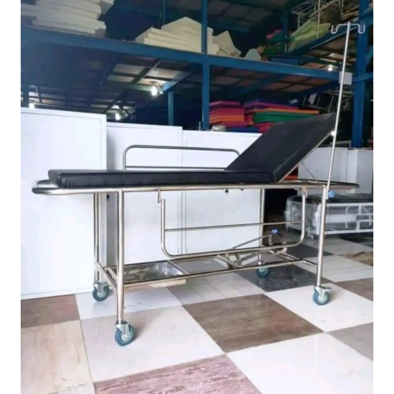 brangkar pasien/brangkar dorong/brangkar emergency