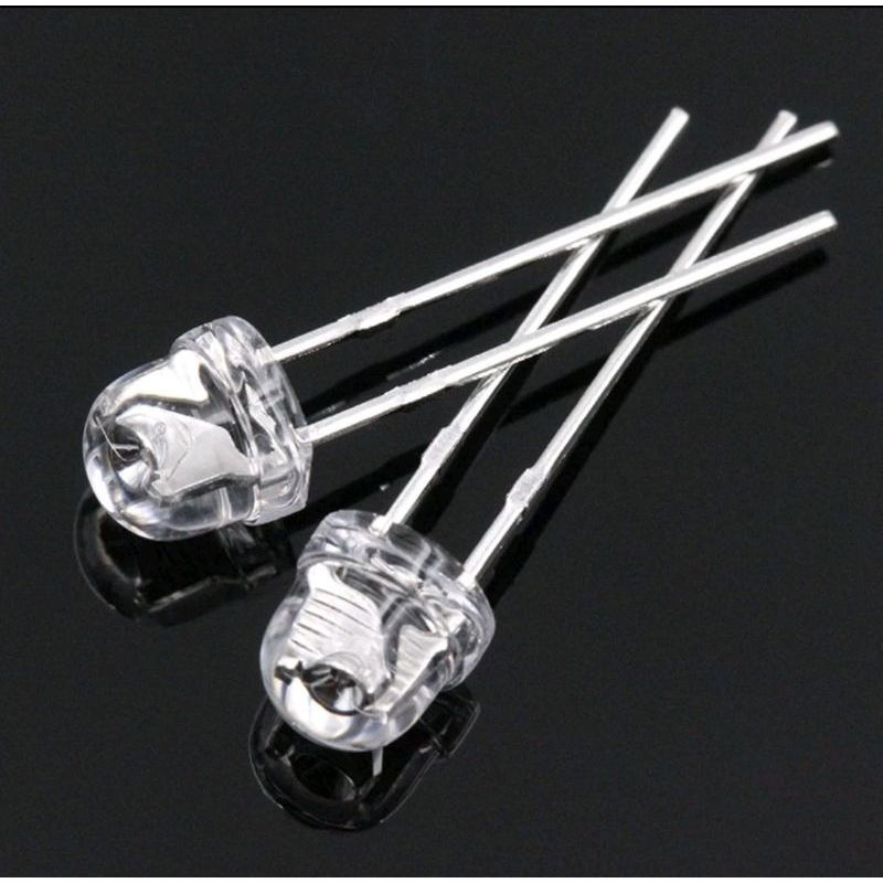 led 5mm strawhat merah 50pcs