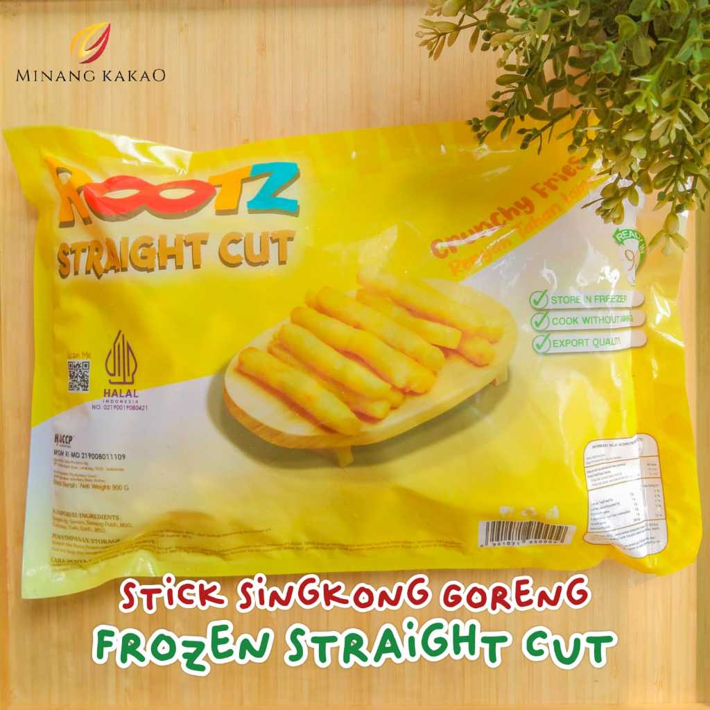 

Stick Singkong Goreng Frozen Straight Cut - 900gr