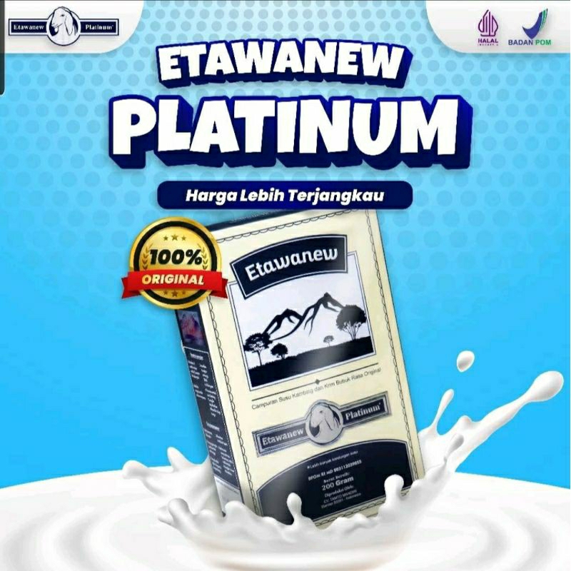 

ETAWAKU PLATINUM - Susu Kambing Etawa Asli Original Provit & Krimer Bubuk Solusi Atasi Masalah