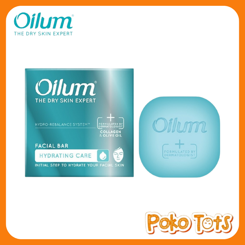 Oilum Facial Bar Hydrating Care 60gr Sabun Pembersih Wajah WHS