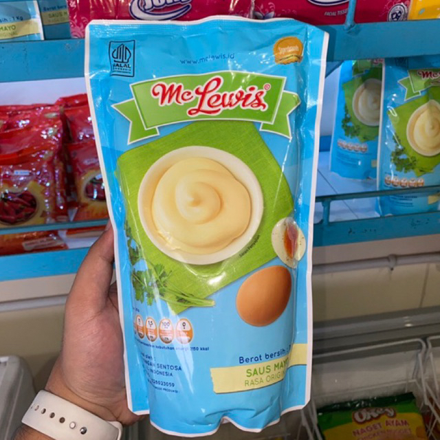 

Mc Lewis Mayonaise Rasa Original Saus Mayo 1Kg