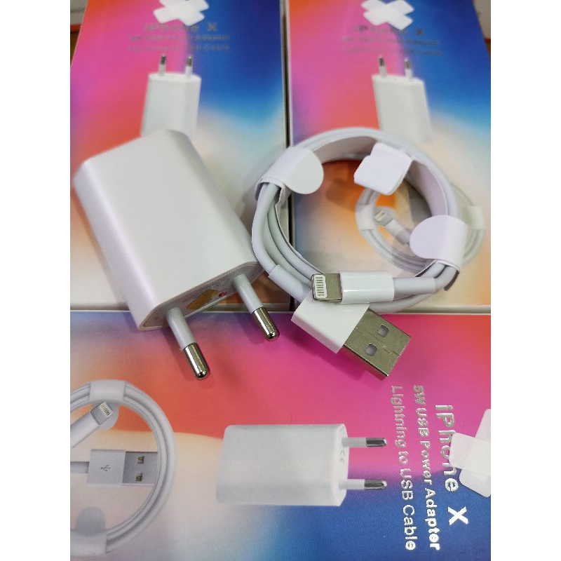 Charger ip iphone x/ Charger ip x/ Pengecas ip x/ X/ Casan ip x/ Charger ip 5w