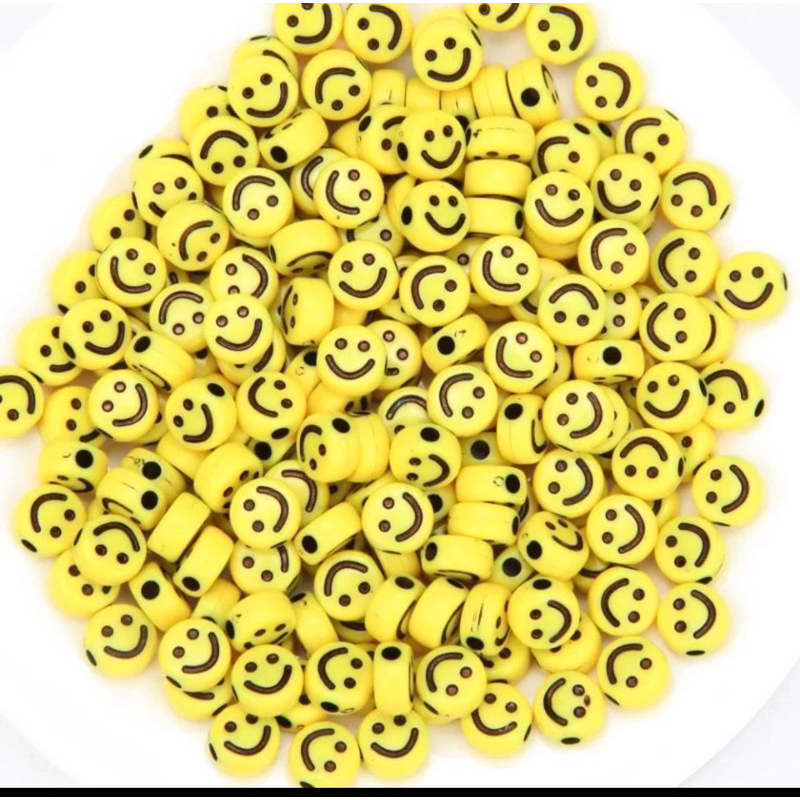 Manik- manik wajah senyum/manik manik/manik- manik smile