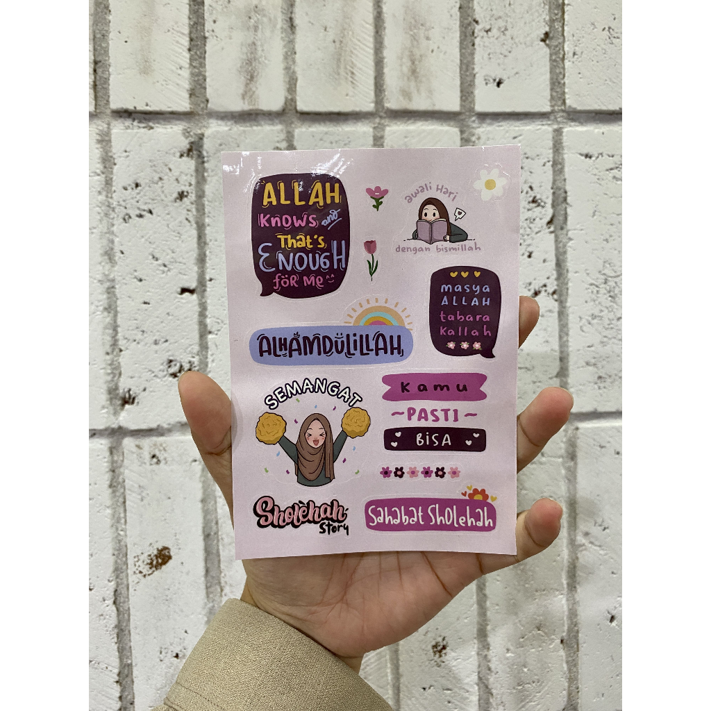 

Sticker Pack Sholehah Story | Motivasi Muslimah