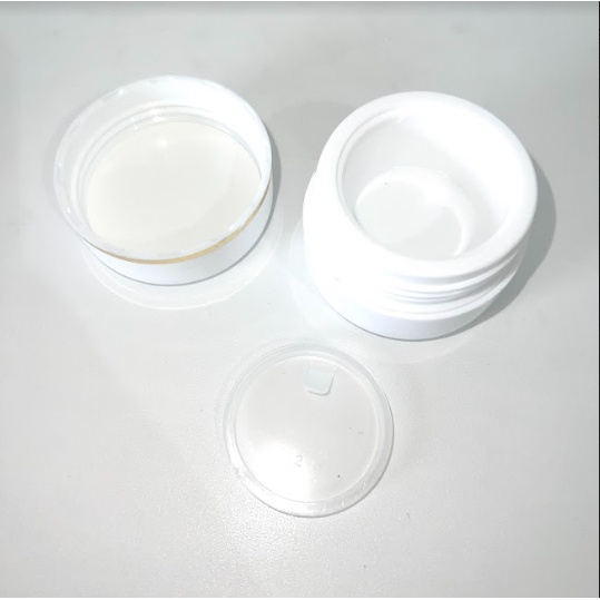 Jar Pot Krim Plastik Cosmetic Tempat Lingkarang Circle Jar 20gr Wadah Kosmetik Pot Krim 20ml Pot Cre