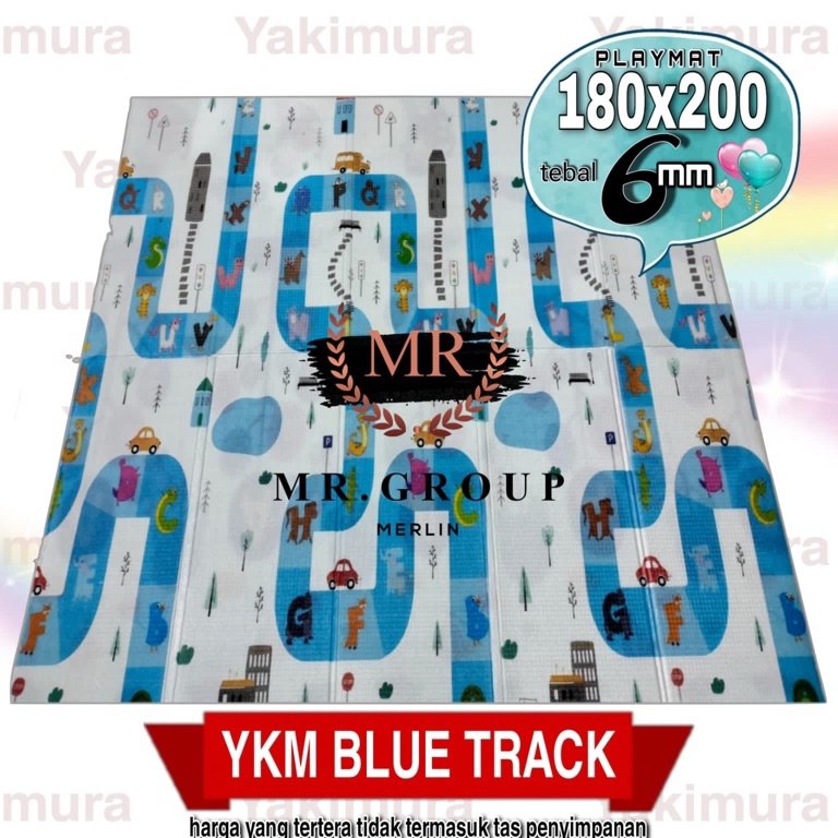HARGA BERSAHABAT YAKIMURA - PLAYMATE UK.180x200 / TIKAR LIPAT ANAK / PLAYMATE YAKIMURA / PLAYMATE BA