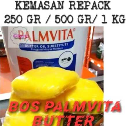 

palmvita bos butter oil repack 250gr / bos butter