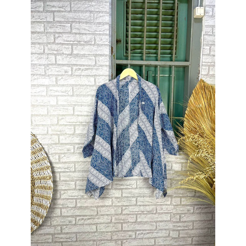 OUTER BATIK WANITA BLAZER BATIK MODERN