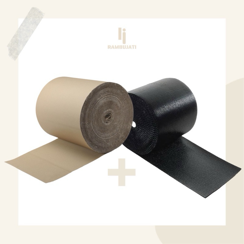 

Extra packing Kardus gulung dan Bubble Wrap produk customer Rambujati