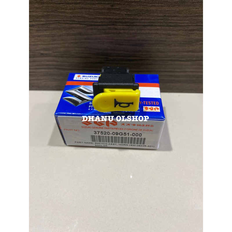 tombol saklar klakson horn smash shogun 125 spin skydrive nex original