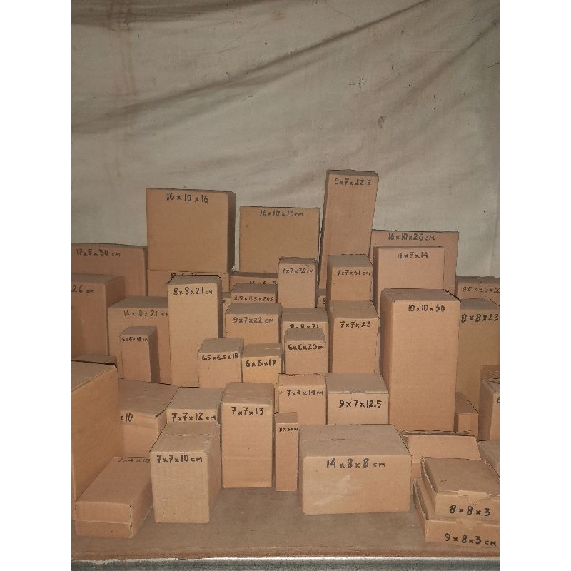 

kardus 6x6x20 cm polos kokoh