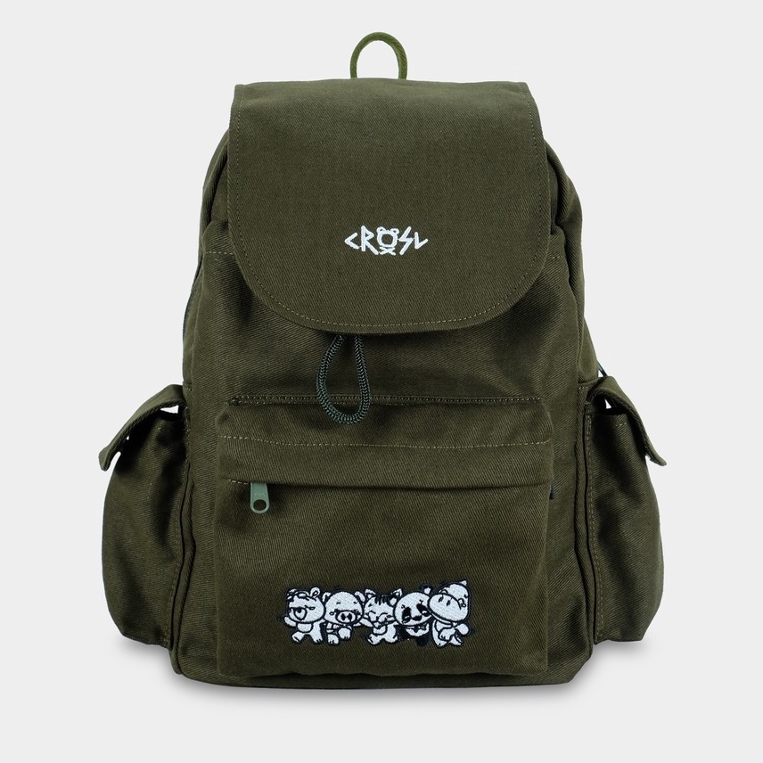 Limited CRSL Army Gengs Rucksack | Backpack | Ransel Pria | Ransel Wanita  | Tas Laptop