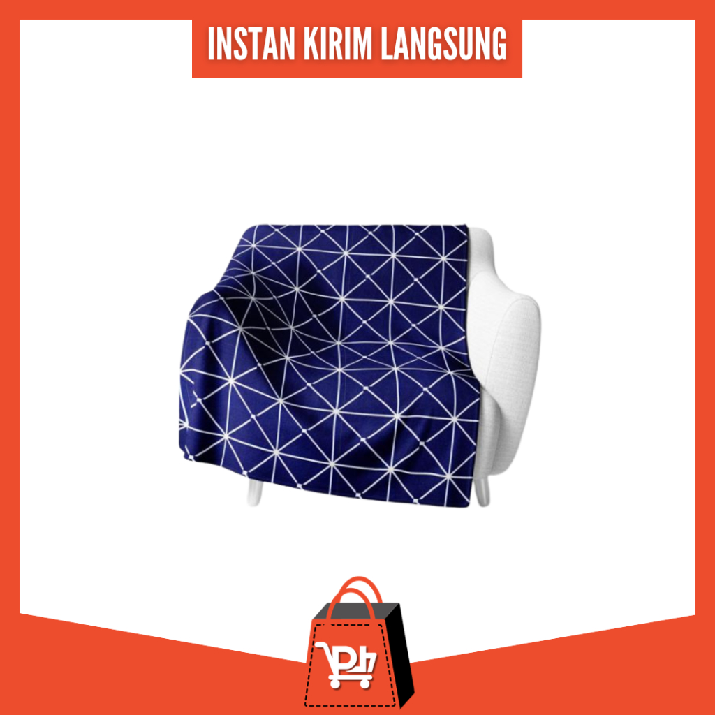 [ Instan 2 Jam ] Selimut California Motif JARVIS 160x200