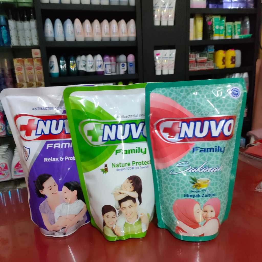 Nuvo Sabun Mandi 400 ml - Nuvo Bodywash 400ml