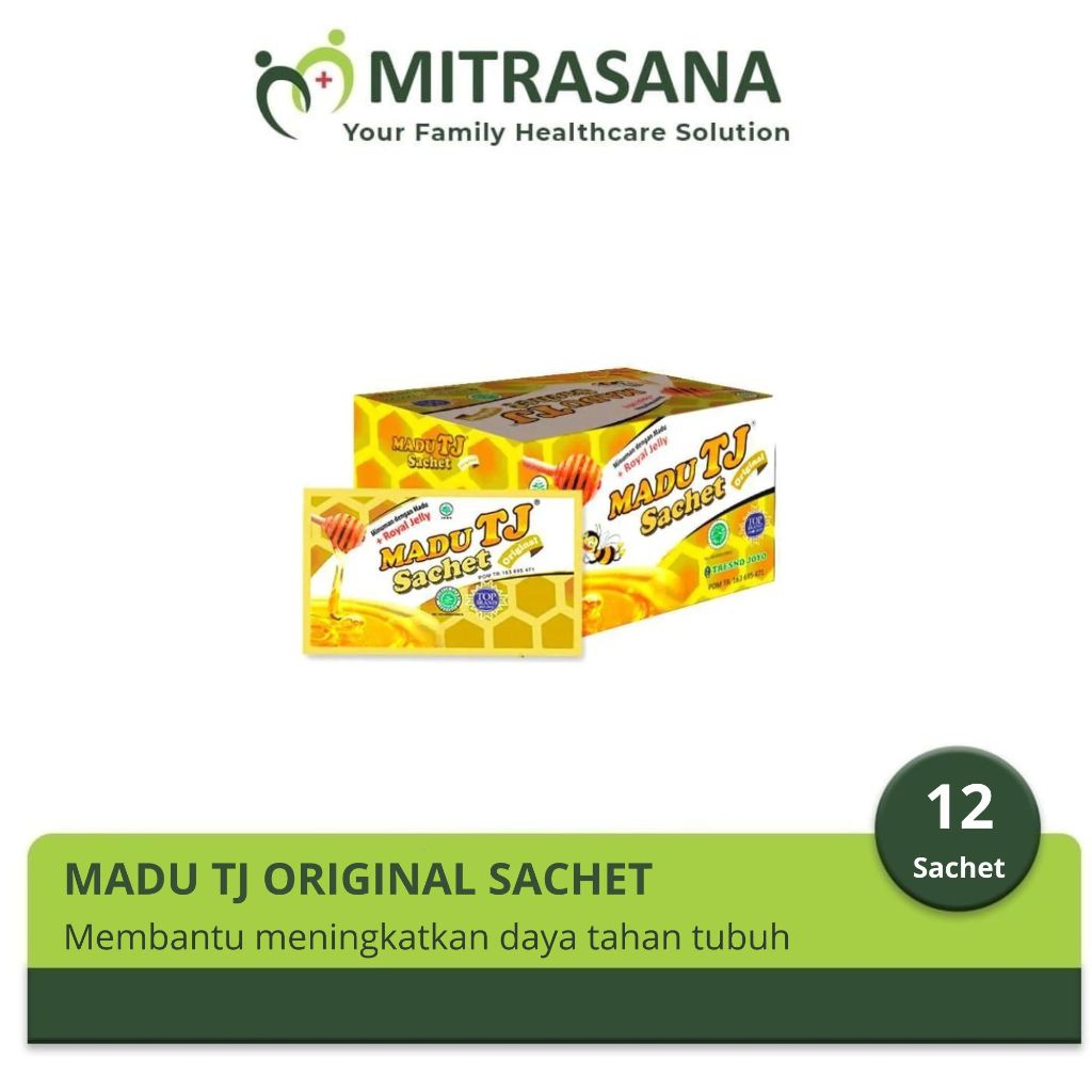 

Madu TJ Original 12 Sachet - Membantu Menjaga Daya Tahan Tubuh