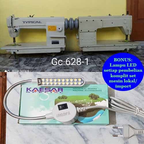 MESIN JAHIT Merk TYPICAL ASLI/TIMBUL - BEKAS/SECOND (INCLUDE ONGKIR)