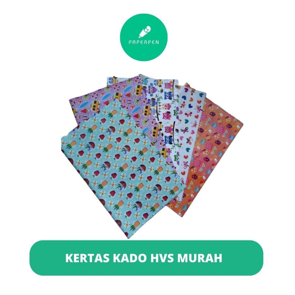 

(Pcs) Kertas Kado Hvs Murah/Kertas Kado Lucu
