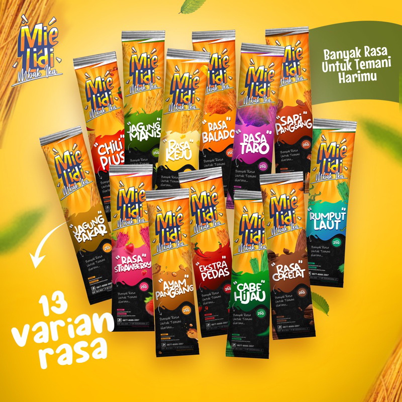 

Mie lidi jajanan jadul Ngehits Murah banget