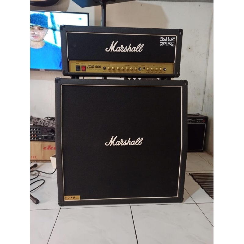 Ampli gitar head cabinet 12inch x 4 untuk studio panggung termurah