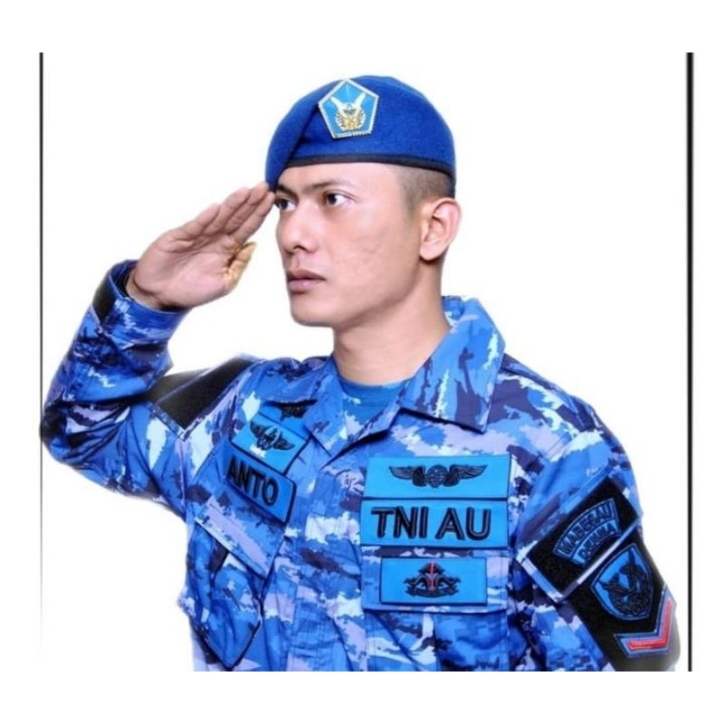 TOPI BARET COKLAT BIRU MUDA BIRU DONGKER MERAH TNI Pramuka