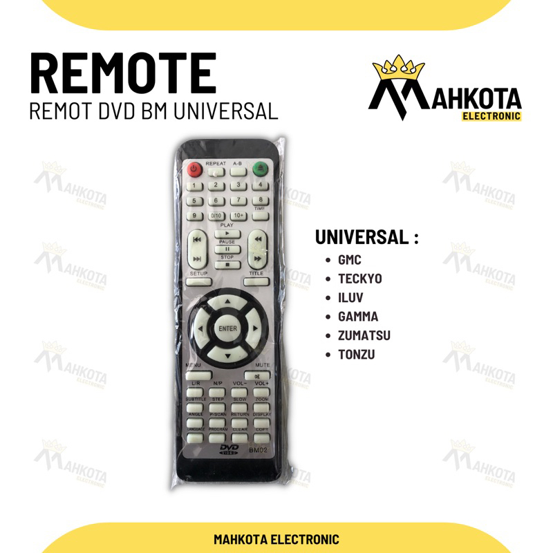 REMOT REMOTE DVD BM GMC/TECKYO/ILUV/GAMMA/ZUMATSU/TONZU