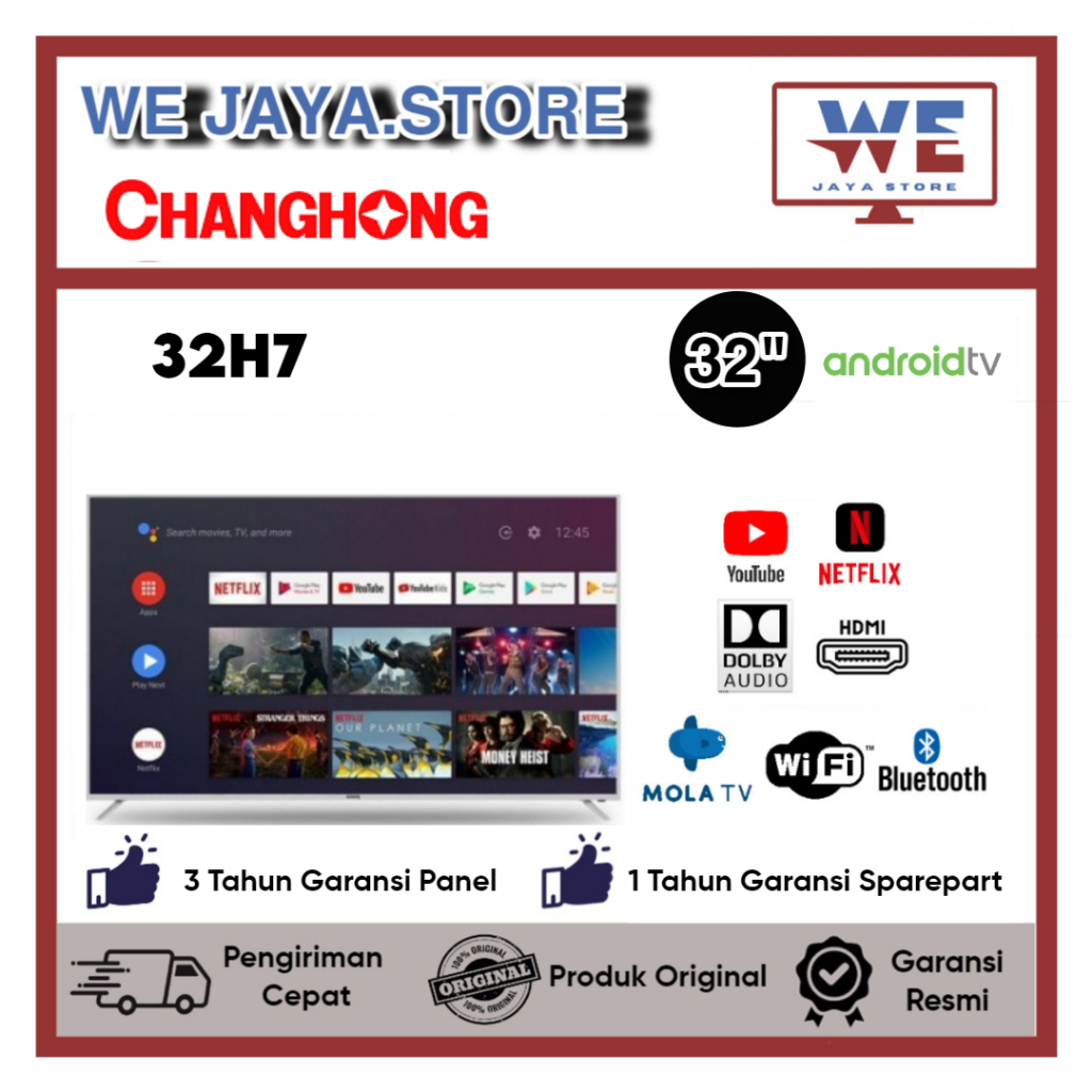 TV LED Changhong 32H7 LED Changhong 32 Inch Android TV