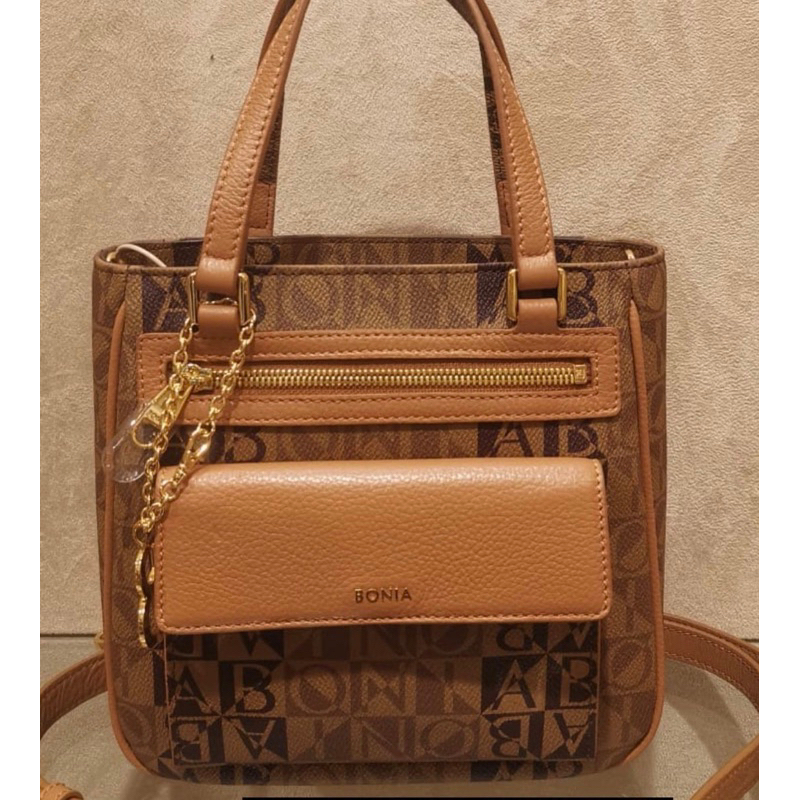 bonia mono brown