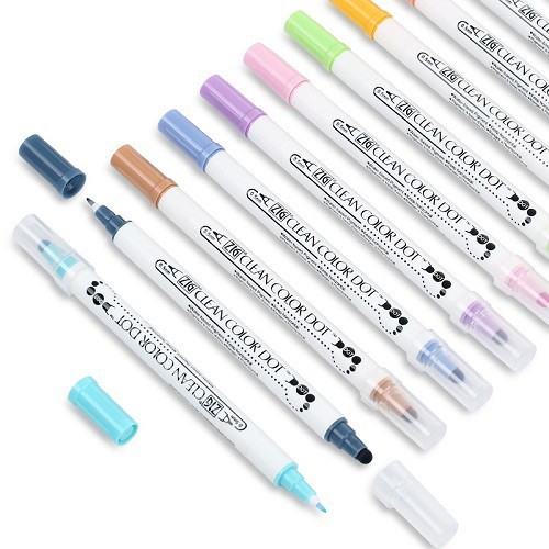 

ZIG Kuretake Clean Color Dot Double-Sided Marker