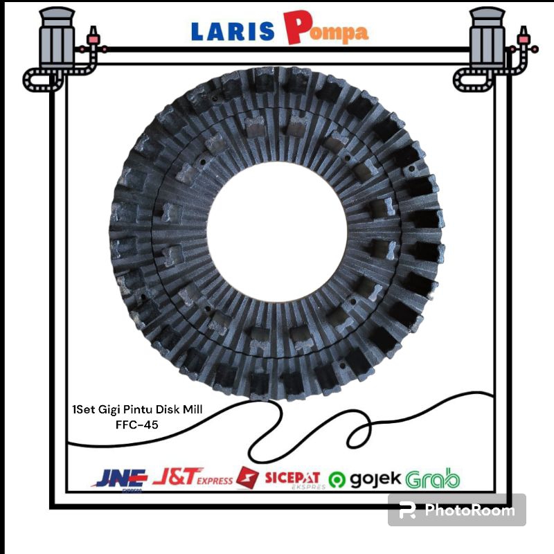 Gigi Pintu Disk Mill FFC-45 / Gigi Pintu Penepung FFC 45