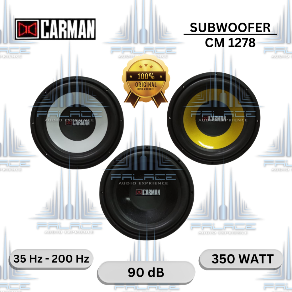 Subwoofer 12 Inch - Carman CM 1278