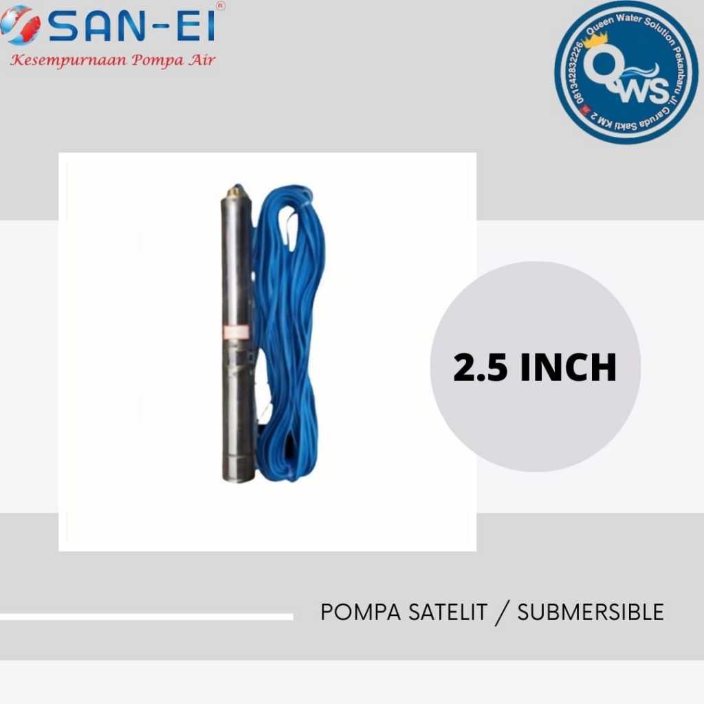 Pompa Satelit / Submersible SAN-EI 2.5" INCH Kabel - SAN-EI