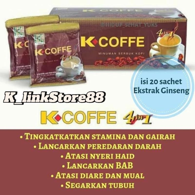 K-COFFE ARABICCA K-LINK//COFFE 4IN1 K-LINK