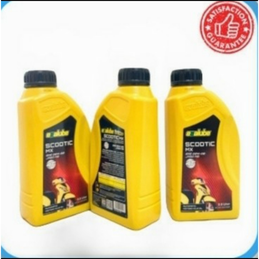 Oli Motor EVALUBE 4T SCOOTIC MX 20W50/20W-50/20-W50 Jaso MB (0.8L)