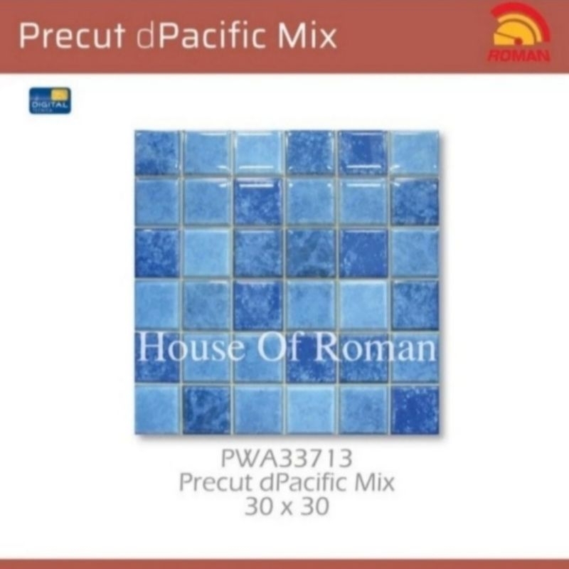 Roman Keramik PWA33713 Precut dPasific Mix 30x30 kw1