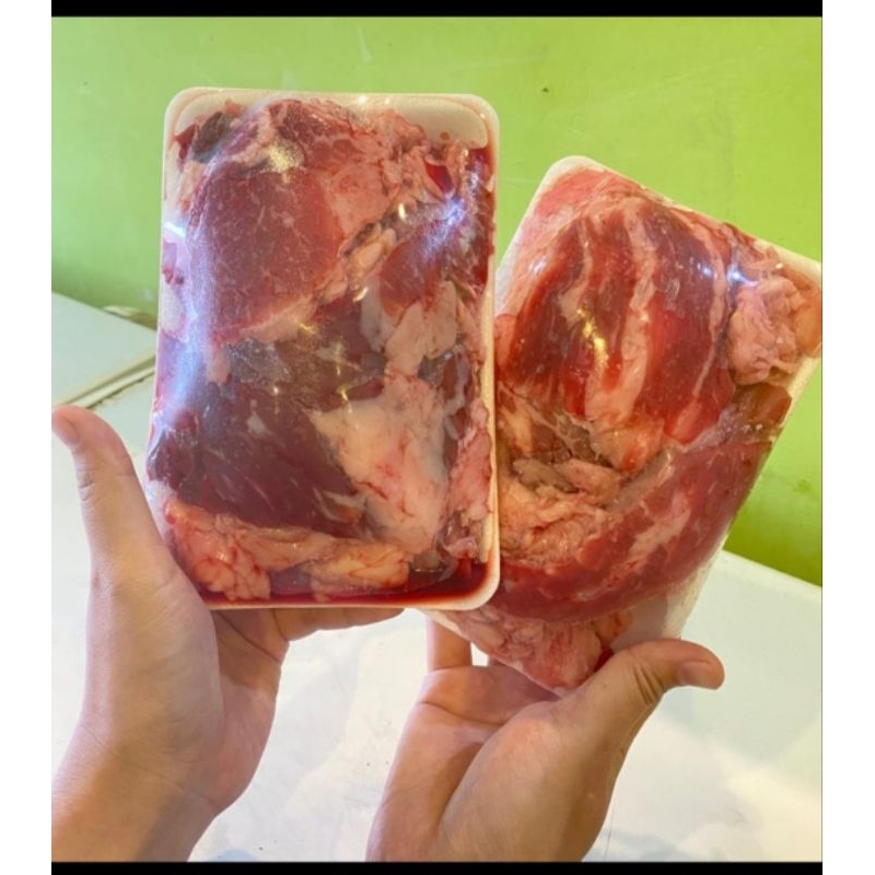 

TETELAN DAGING & LEMAK SAPI 500 GRAM (HALAL)