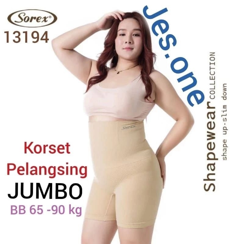 Sorex 13194 Shapewear Celana Korset Pelangsing Jumbo