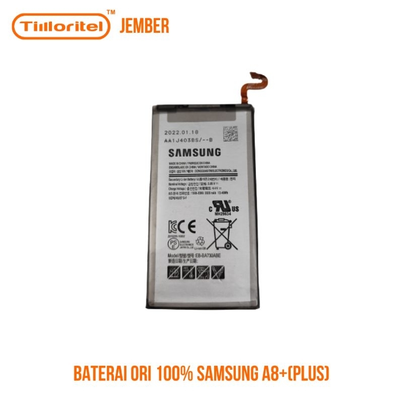 BATERAI ORI SAMSUNG A8+(PLUS)