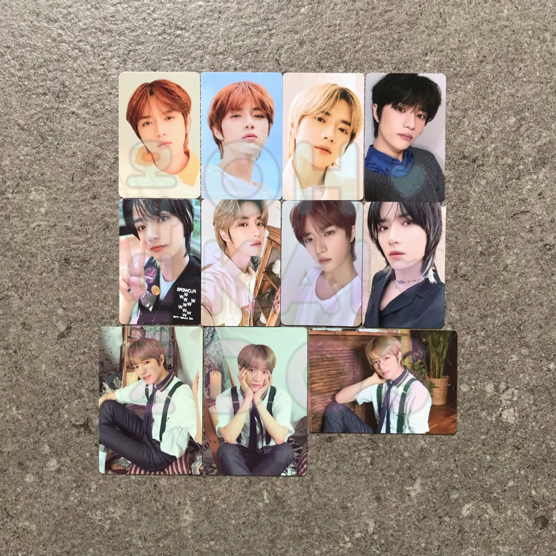 TXT BEOMGYU PHOTOCARD | tomorrow x together lazada lzd foe mpc pc posca postcard taehyun huening kai